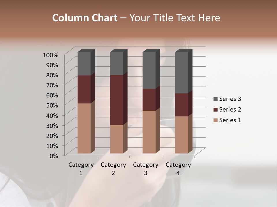 Outdoor Sitting Attractive PowerPoint Template
