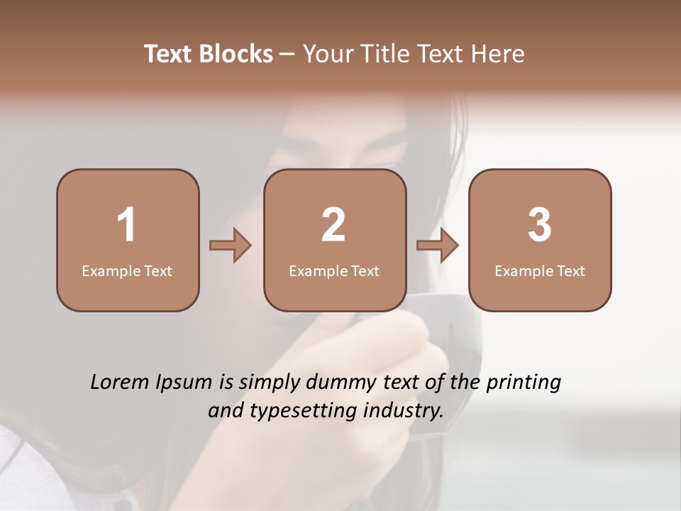 Outdoor Sitting Attractive PowerPoint Template