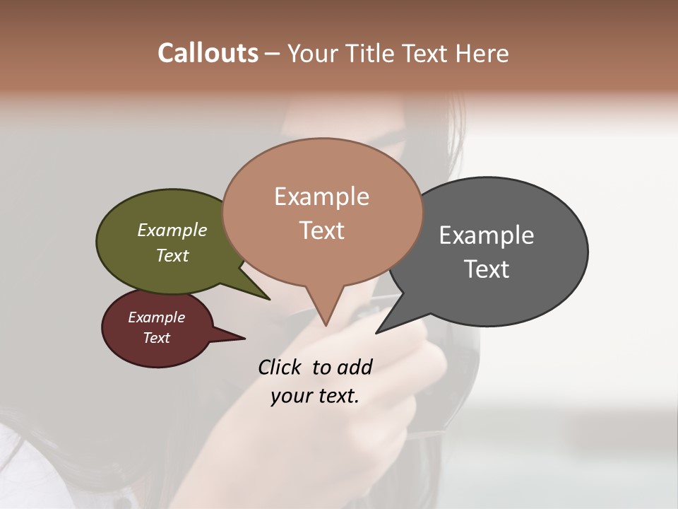 Outdoor Sitting Attractive PowerPoint Template