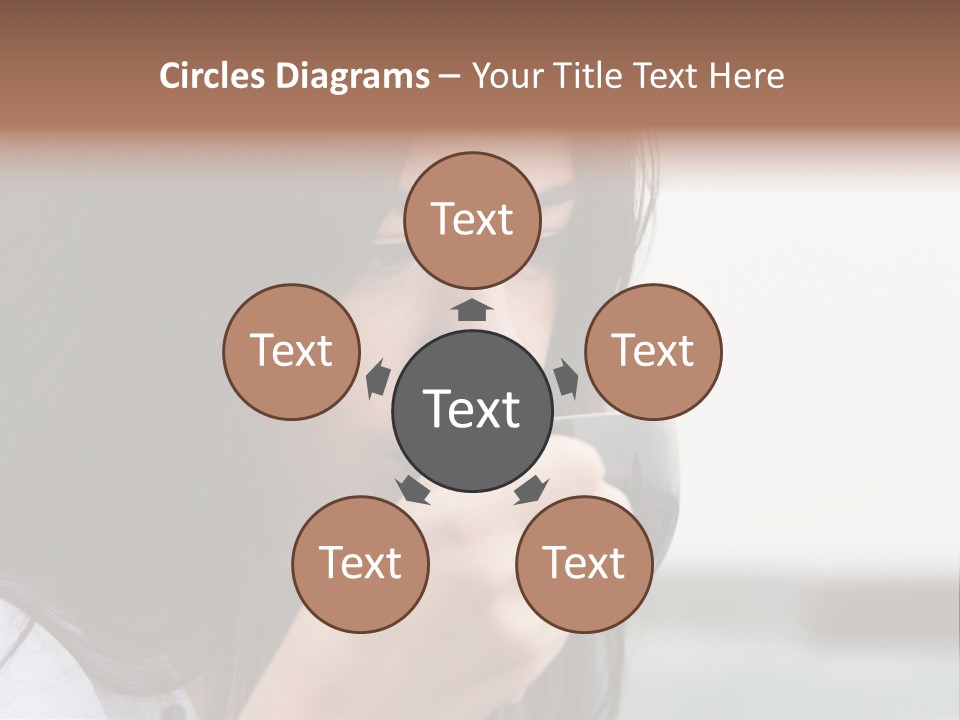 Outdoor Sitting Attractive PowerPoint Template