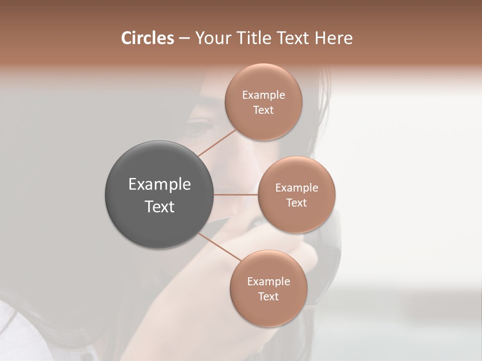 Outdoor Sitting Attractive PowerPoint Template