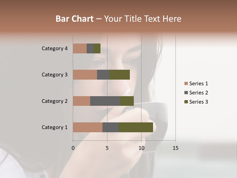 Outdoor Sitting Attractive PowerPoint Template