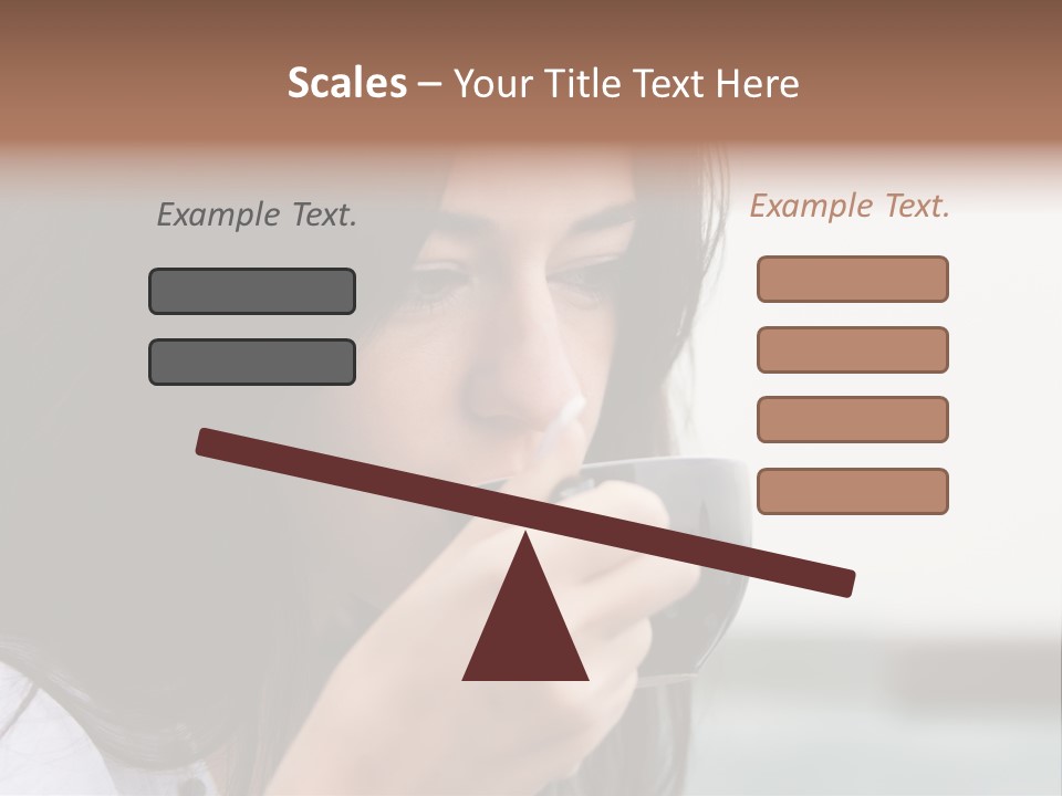 Outdoor Sitting Attractive PowerPoint Template