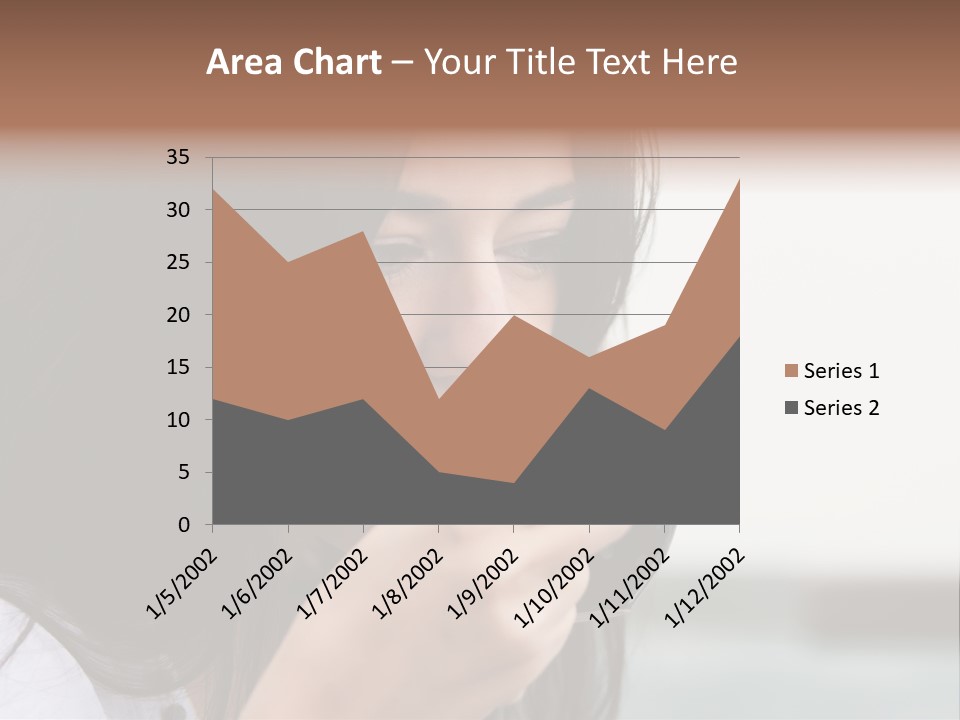Outdoor Sitting Attractive PowerPoint Template