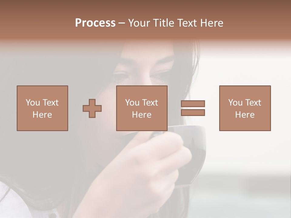 Outdoor Sitting Attractive PowerPoint Template