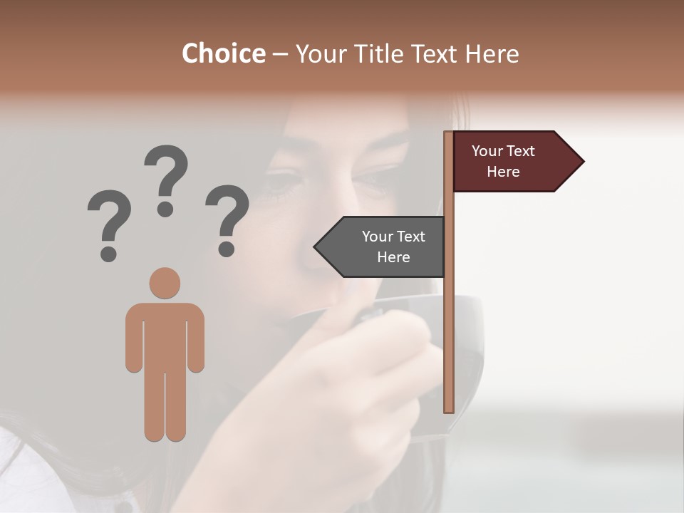 Outdoor Sitting Attractive PowerPoint Template