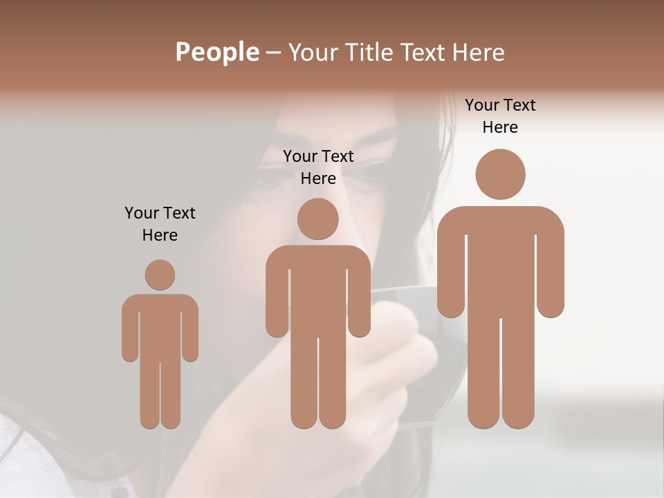 Outdoor Sitting Attractive PowerPoint Template