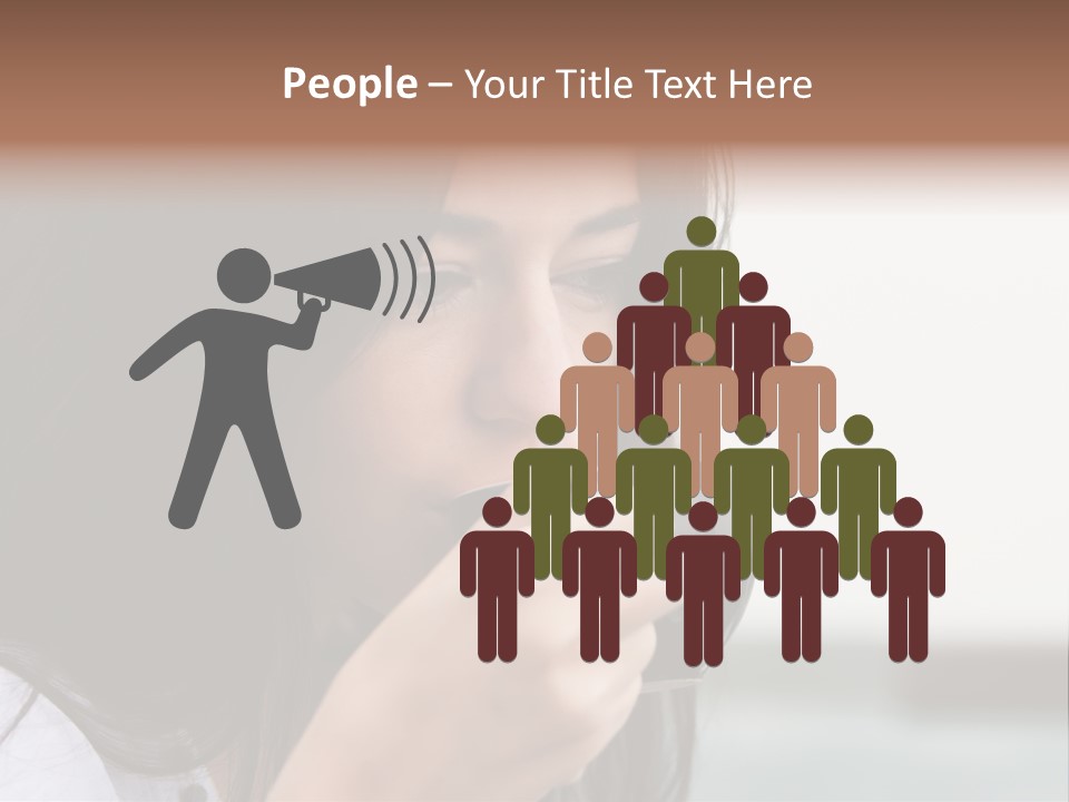 Outdoor Sitting Attractive PowerPoint Template