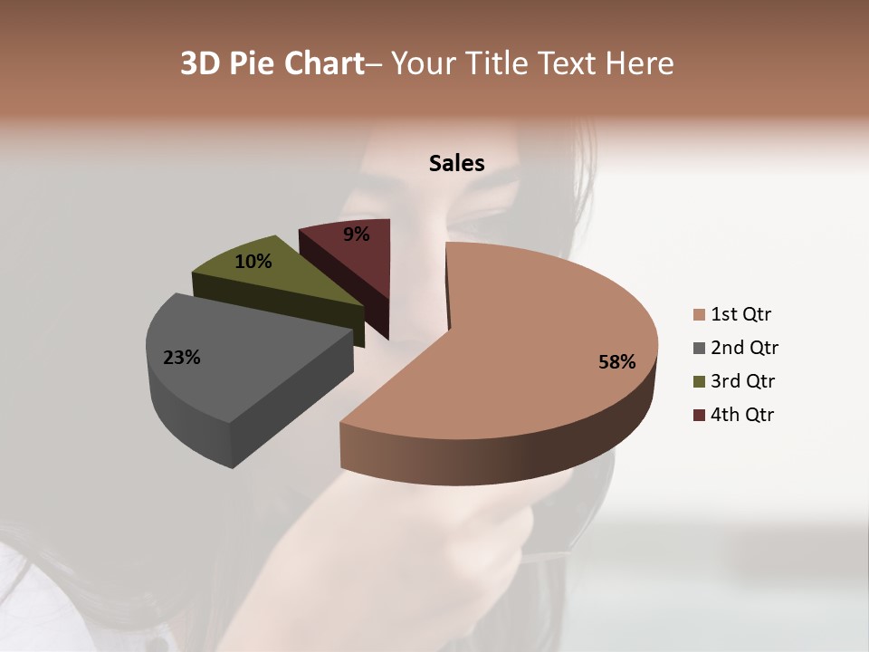 Outdoor Sitting Attractive PowerPoint Template