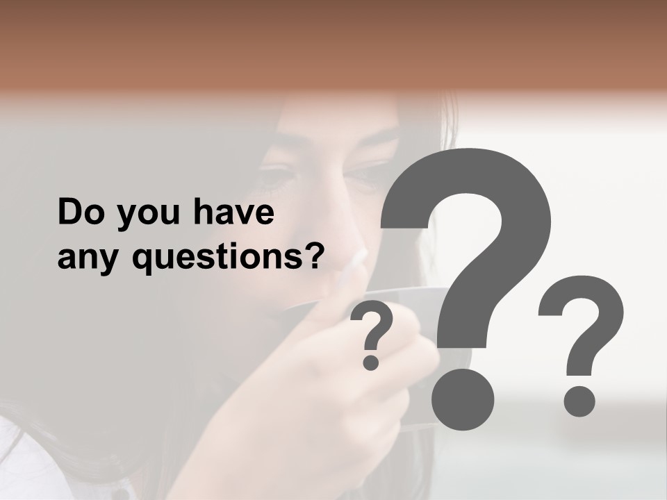 Outdoor Sitting Attractive PowerPoint Template