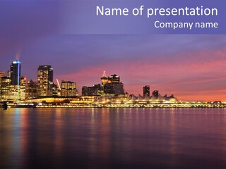 Vancouver Scenic PowerPoint Template