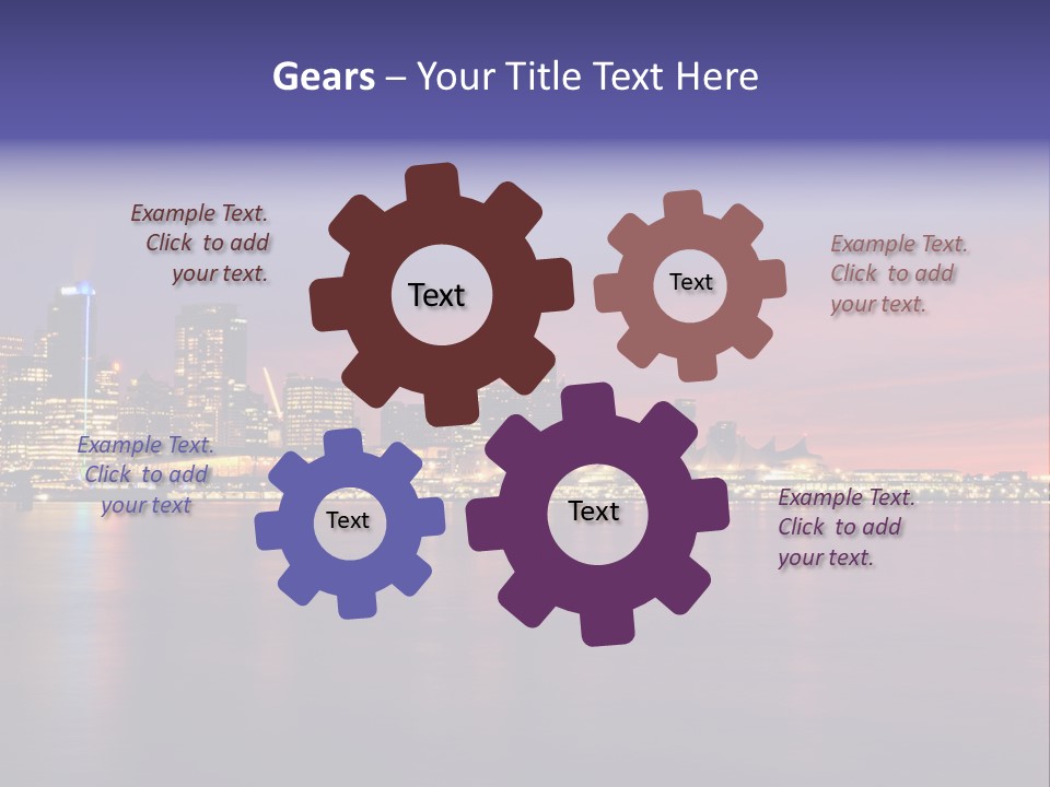 Vancouver Scenic PowerPoint Template