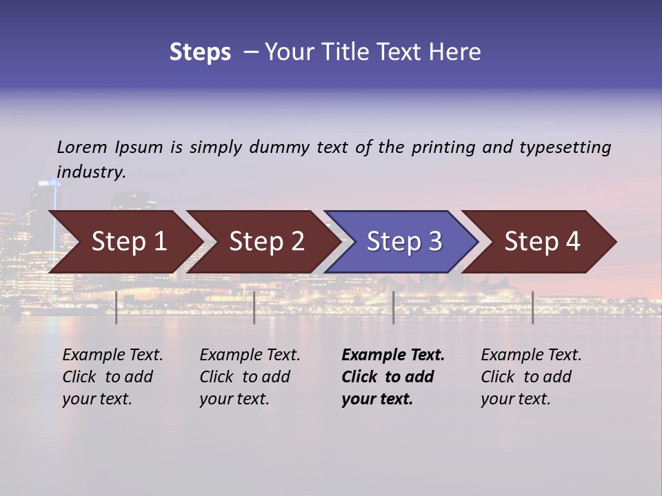 Vancouver Scenic PowerPoint Template