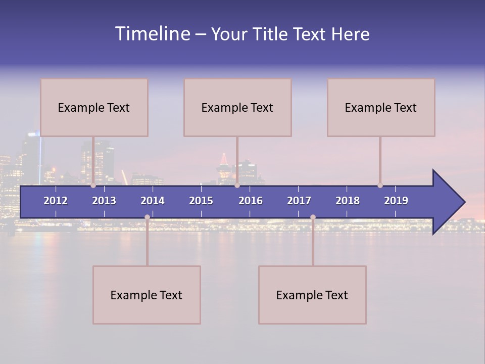 Vancouver Scenic PowerPoint Template