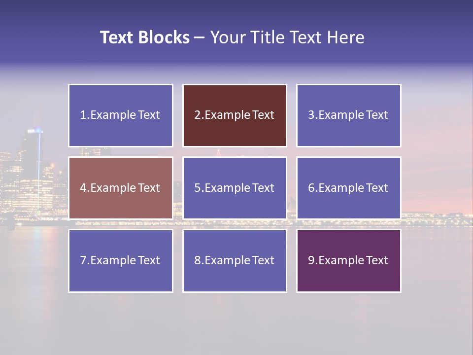 Vancouver Scenic PowerPoint Template