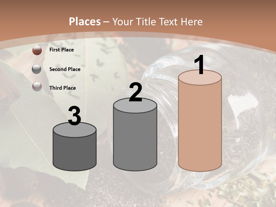 Herb Eating Ingredient PowerPoint Template