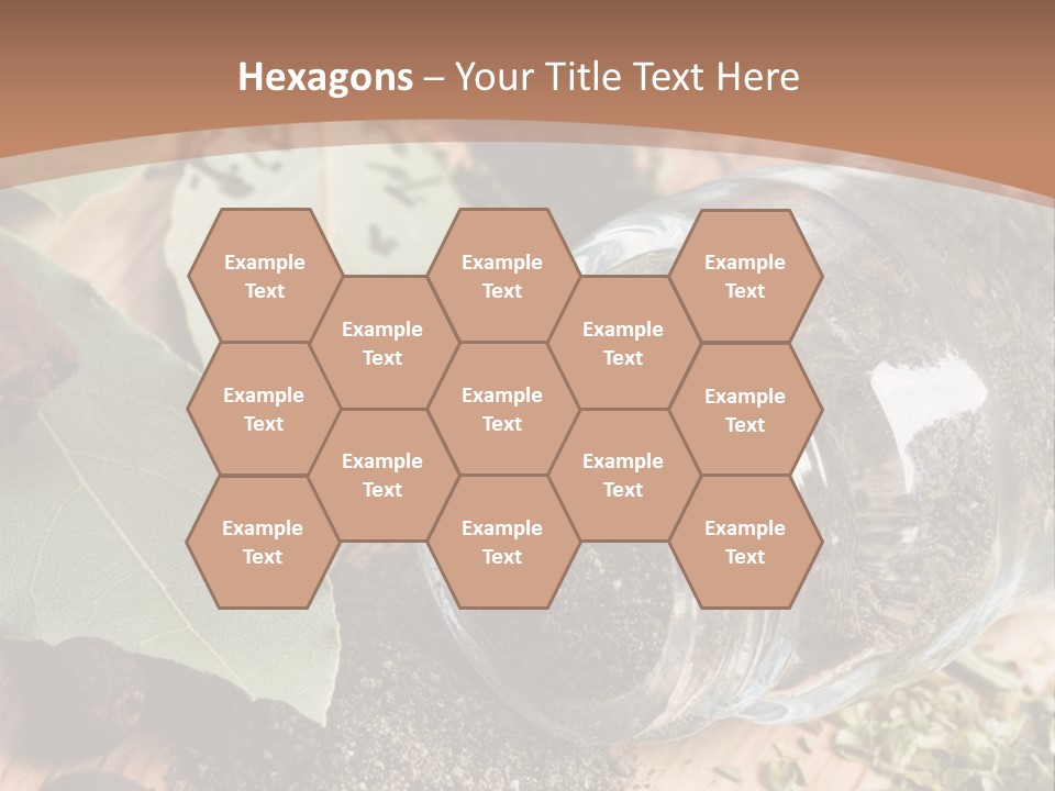 Herb Eating Ingredient PowerPoint Template