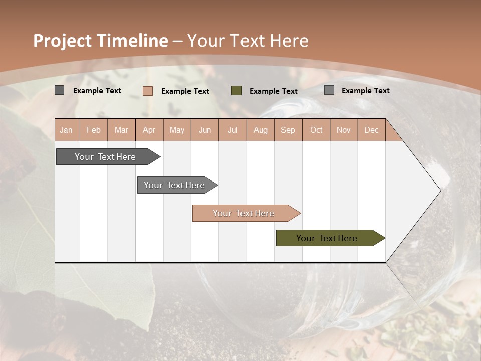 Herb Eating Ingredient PowerPoint Template