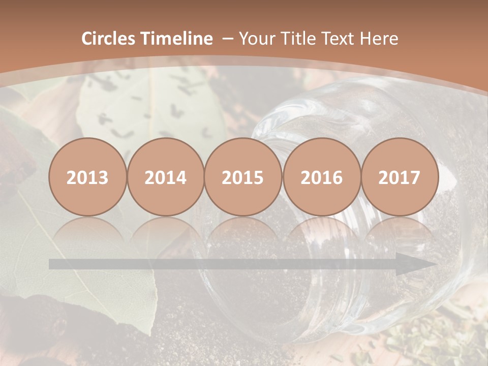 Herb Eating Ingredient PowerPoint Template