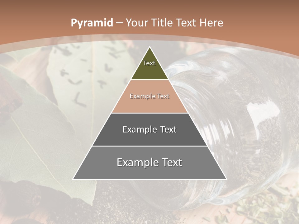 Herb Eating Ingredient PowerPoint Template