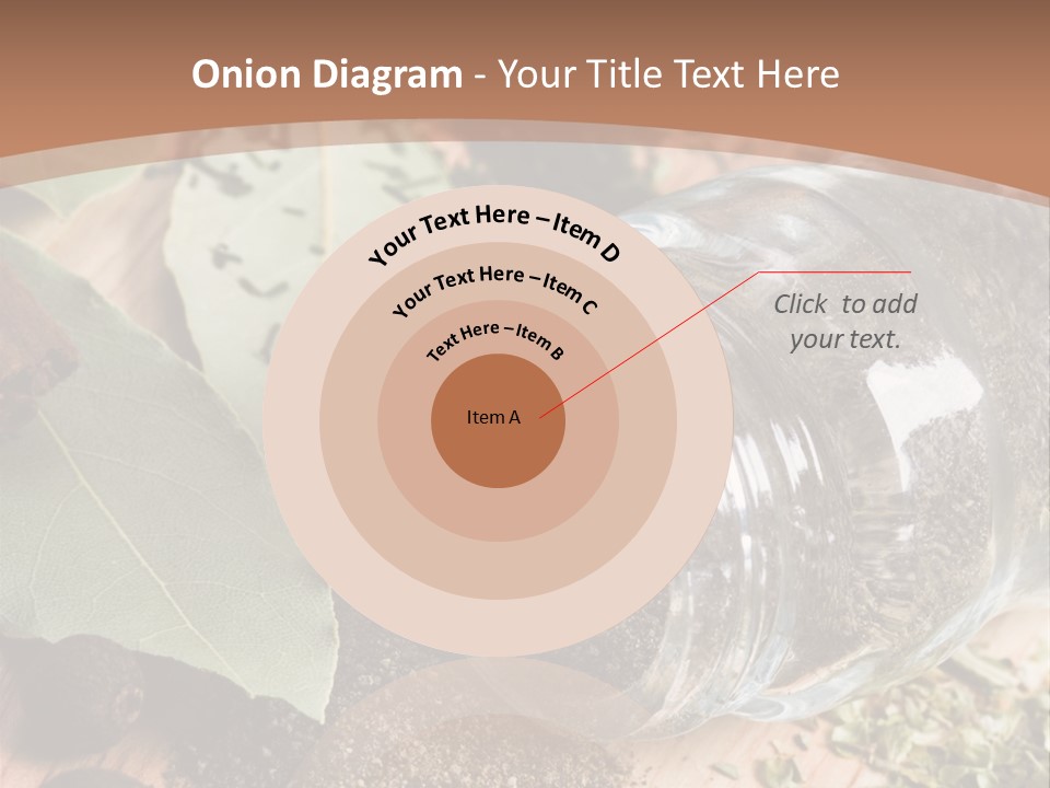 Herb Eating Ingredient PowerPoint Template