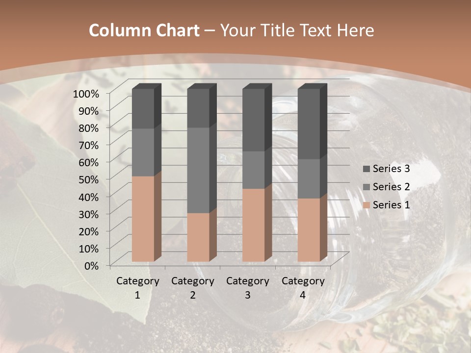 Herb Eating Ingredient PowerPoint Template