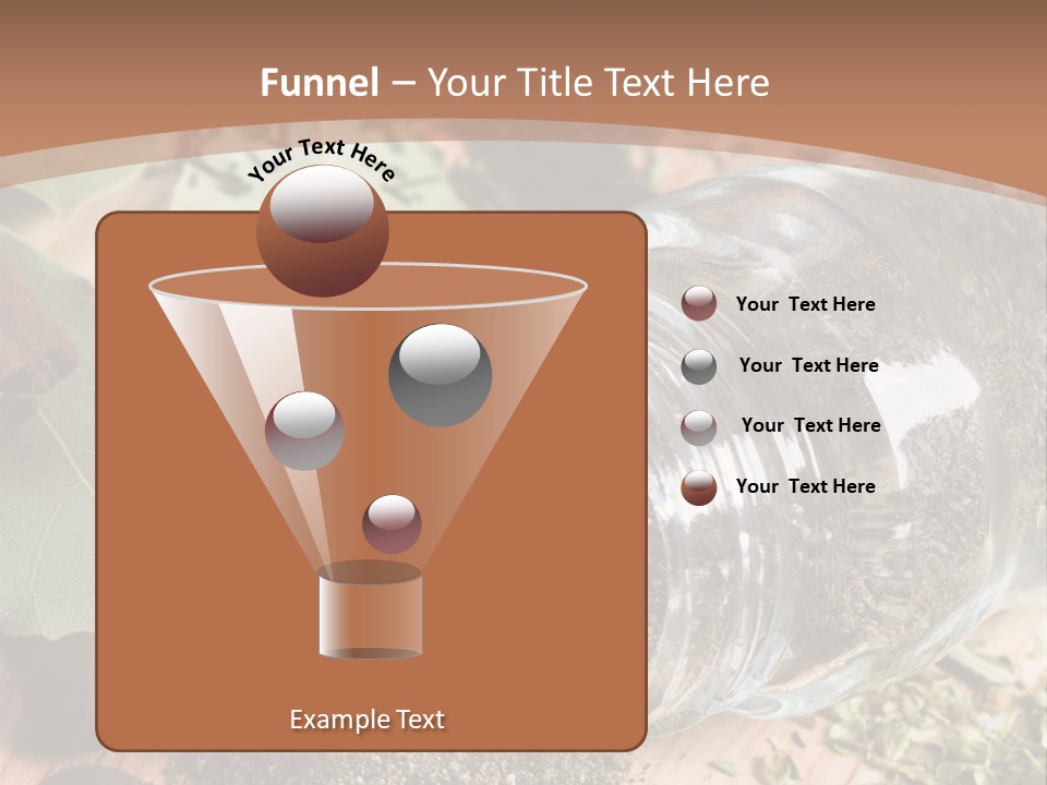 Herb Eating Ingredient PowerPoint Template