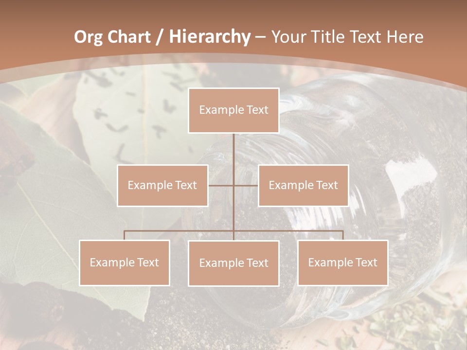 Herb Eating Ingredient PowerPoint Template
