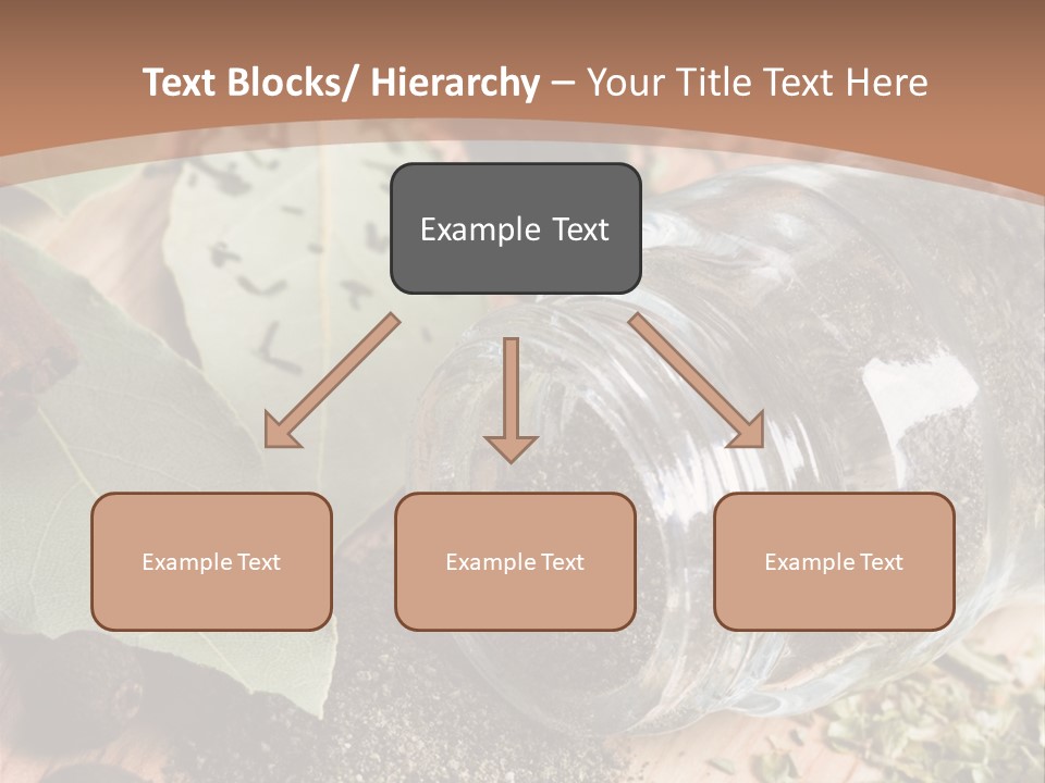 Herb Eating Ingredient PowerPoint Template
