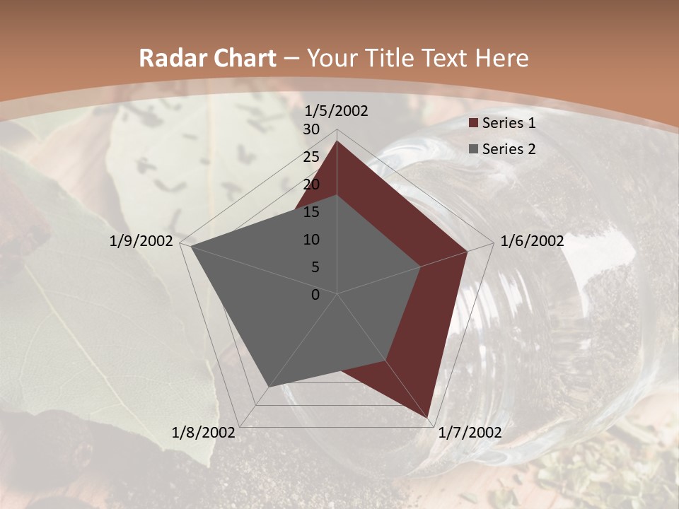Herb Eating Ingredient PowerPoint Template