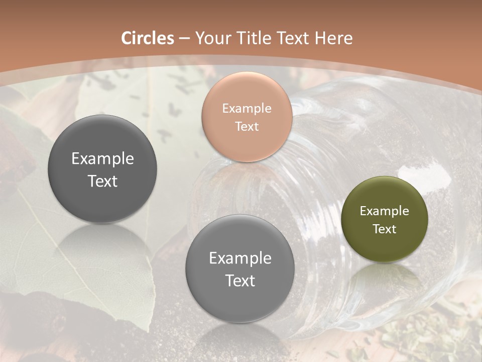 Herb Eating Ingredient PowerPoint Template