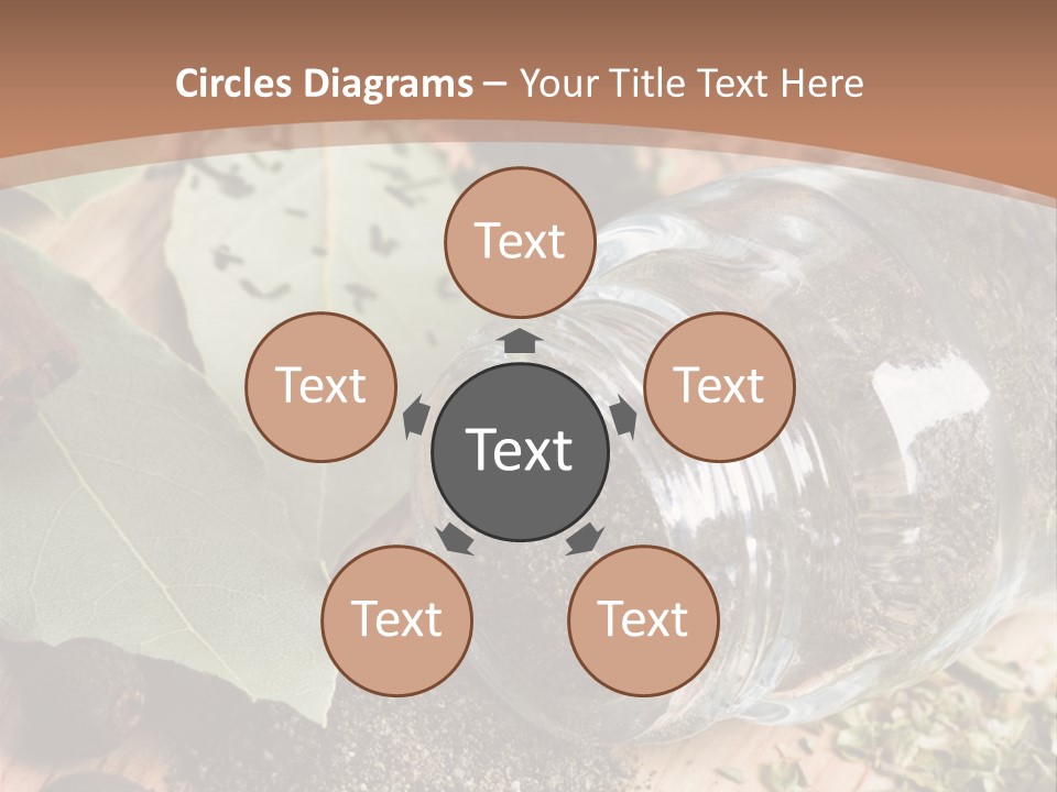 Herb Eating Ingredient PowerPoint Template