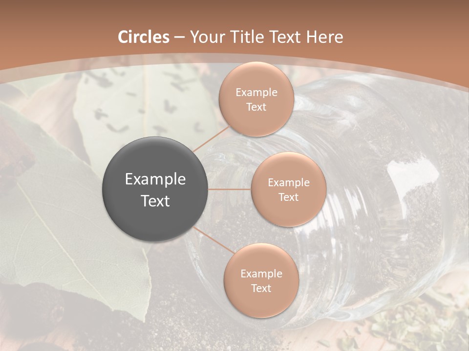 Herb Eating Ingredient PowerPoint Template