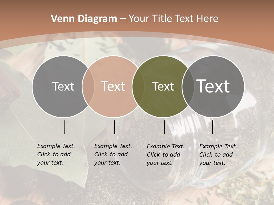 Herb Eating Ingredient PowerPoint Template