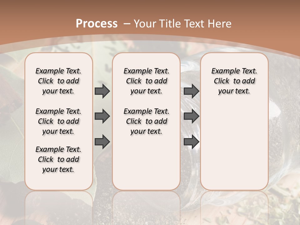 Herb Eating Ingredient PowerPoint Template