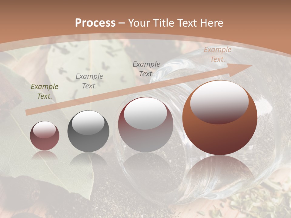 Herb Eating Ingredient PowerPoint Template