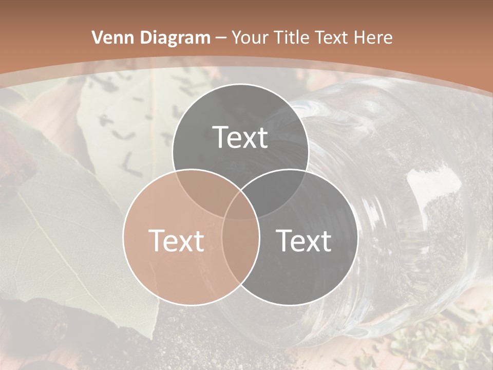 Herb Eating Ingredient PowerPoint Template