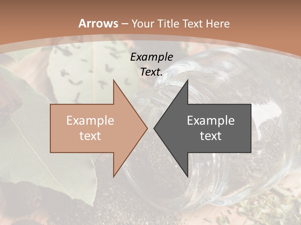 Herb Eating Ingredient PowerPoint Template
