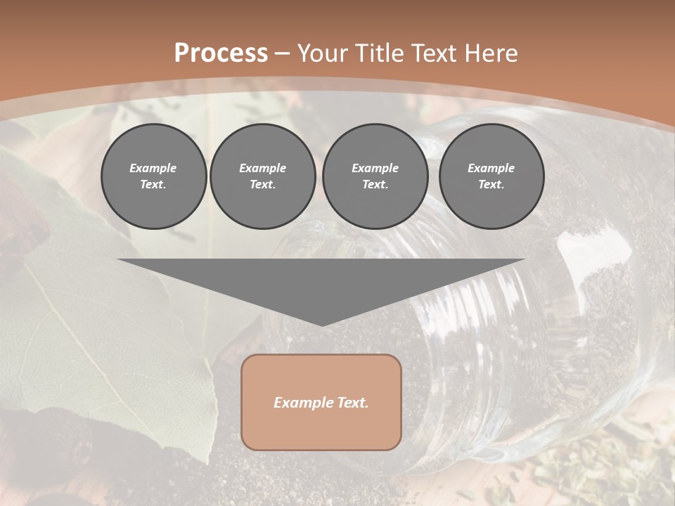 Herb Eating Ingredient PowerPoint Template