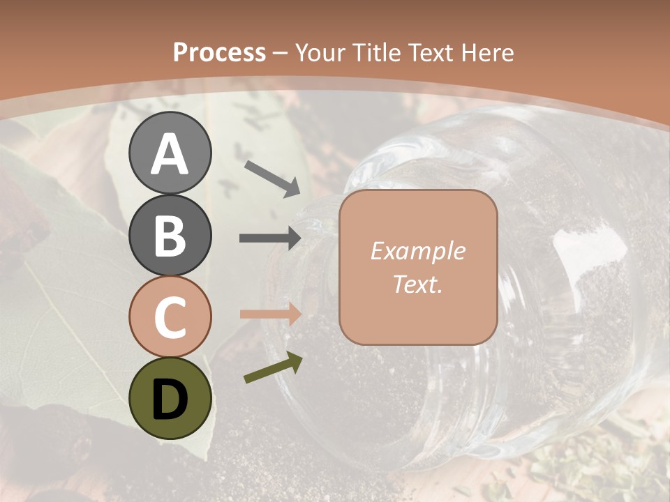 Herb Eating Ingredient PowerPoint Template