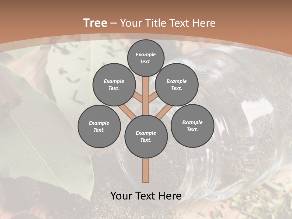 Herb Eating Ingredient PowerPoint Template
