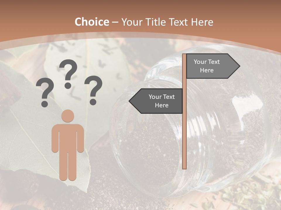 Herb Eating Ingredient PowerPoint Template