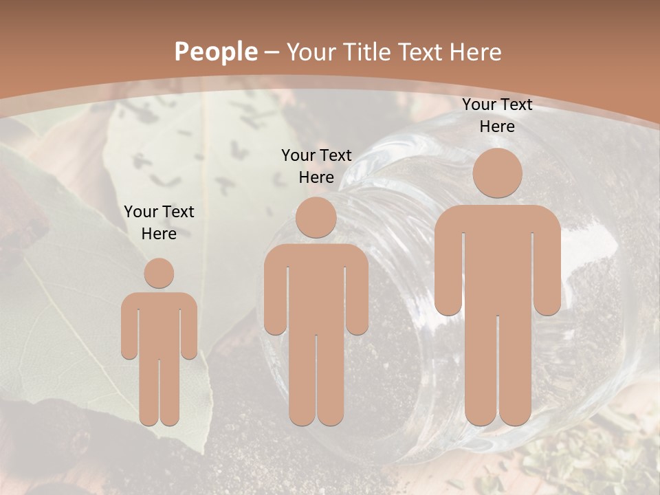 Herb Eating Ingredient PowerPoint Template