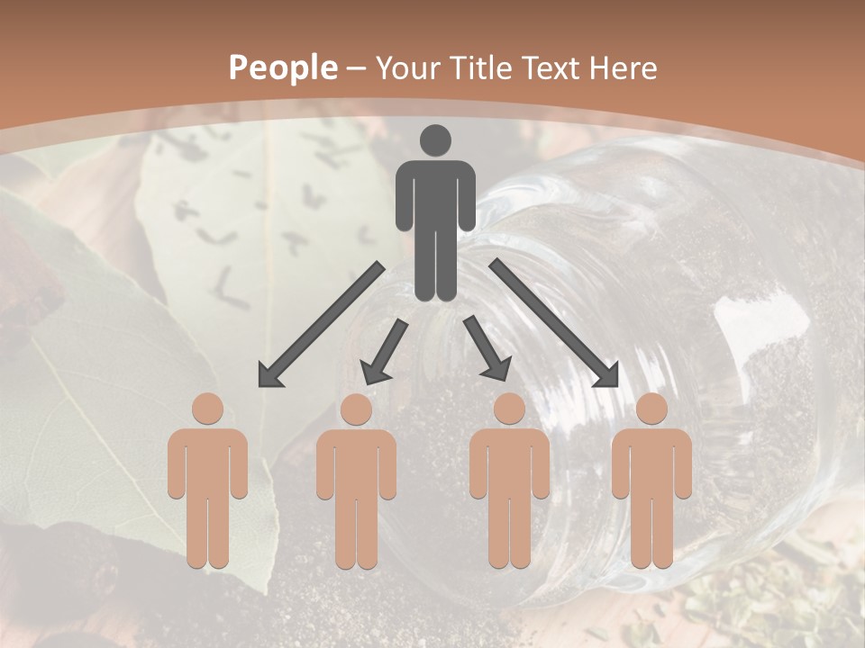 Herb Eating Ingredient PowerPoint Template