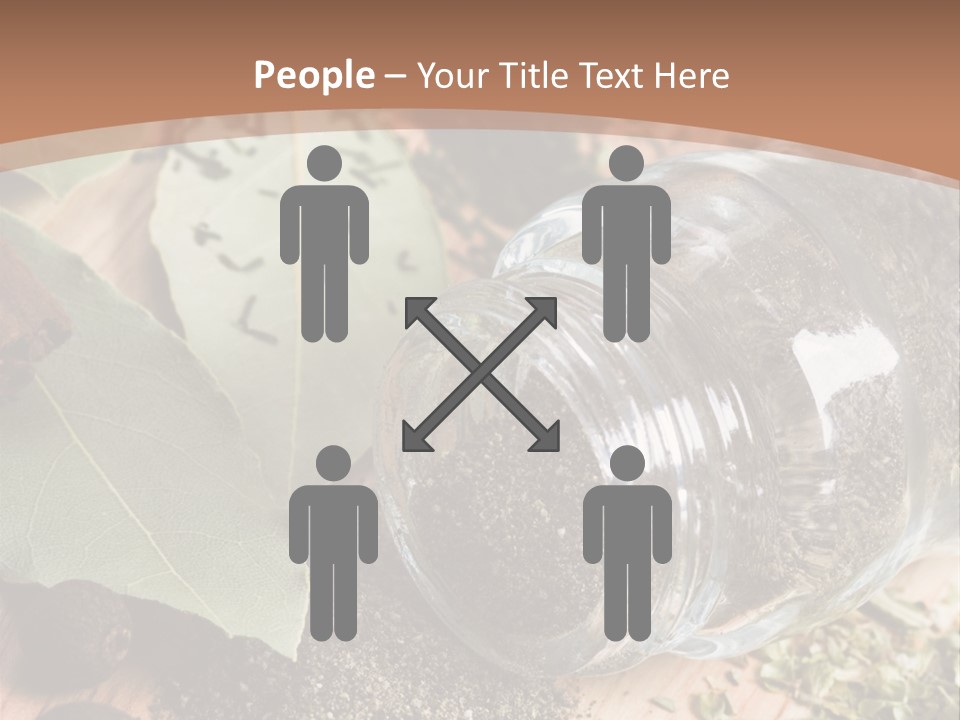 Herb Eating Ingredient PowerPoint Template