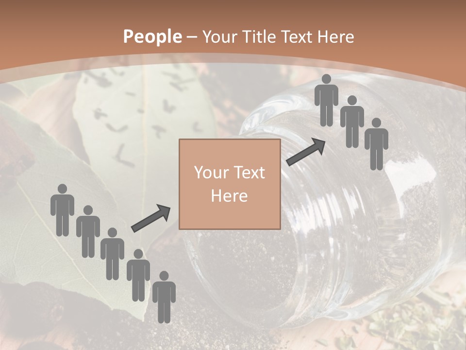 Herb Eating Ingredient PowerPoint Template