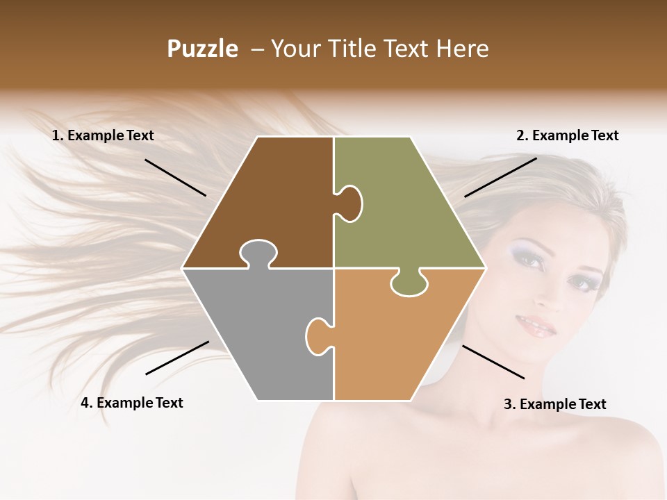 Cabello Liso PowerPoint Template