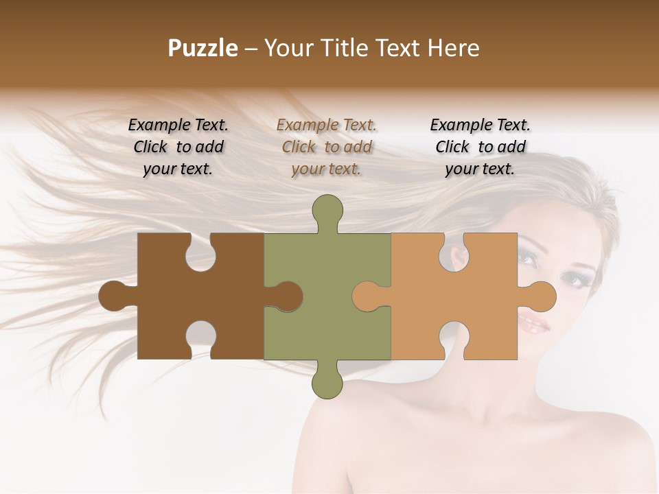 Cabello Liso PowerPoint Template