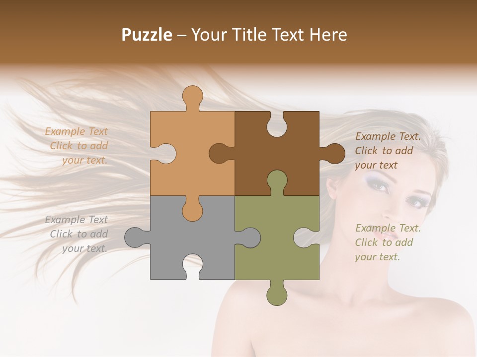 Cabello Liso PowerPoint Template