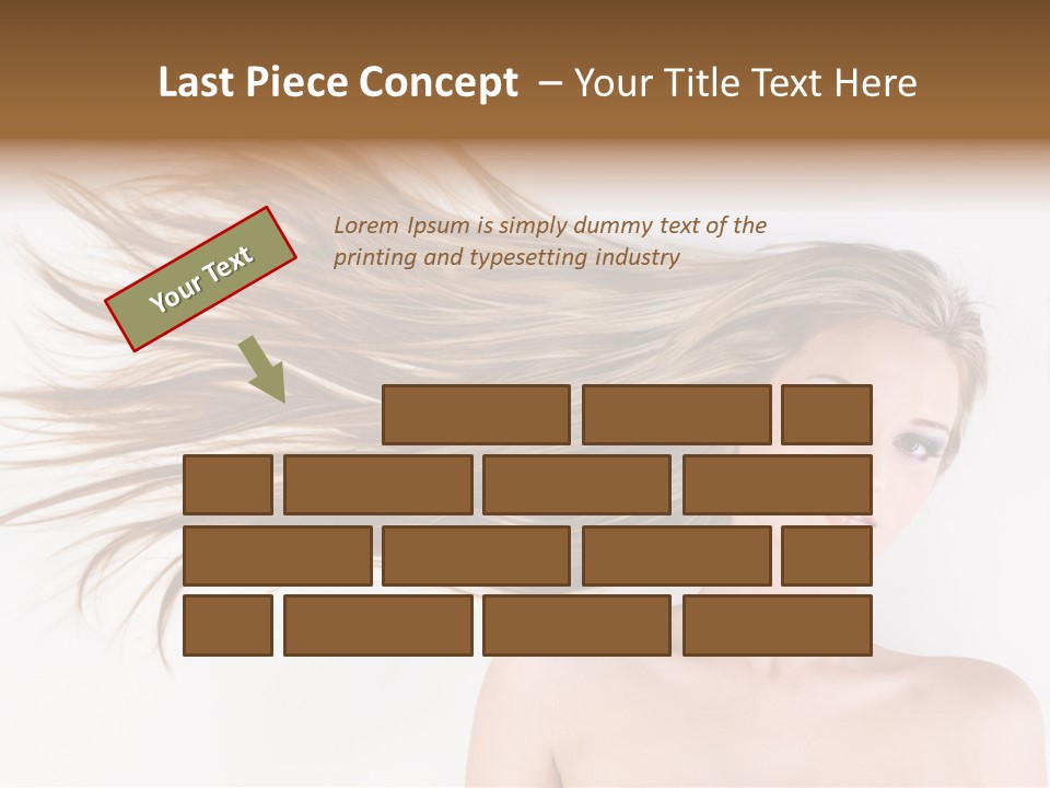 Cabello Liso PowerPoint Template